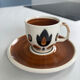 Set of 4 Boch La Louvière Kimono coffee cups with saucers – Service