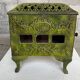 Mirus old enameled cast iron wood stove