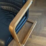 Teak and Skai Armchair