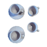 Set of 4 cups parma 2 saucers