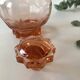 Glass carafe pink