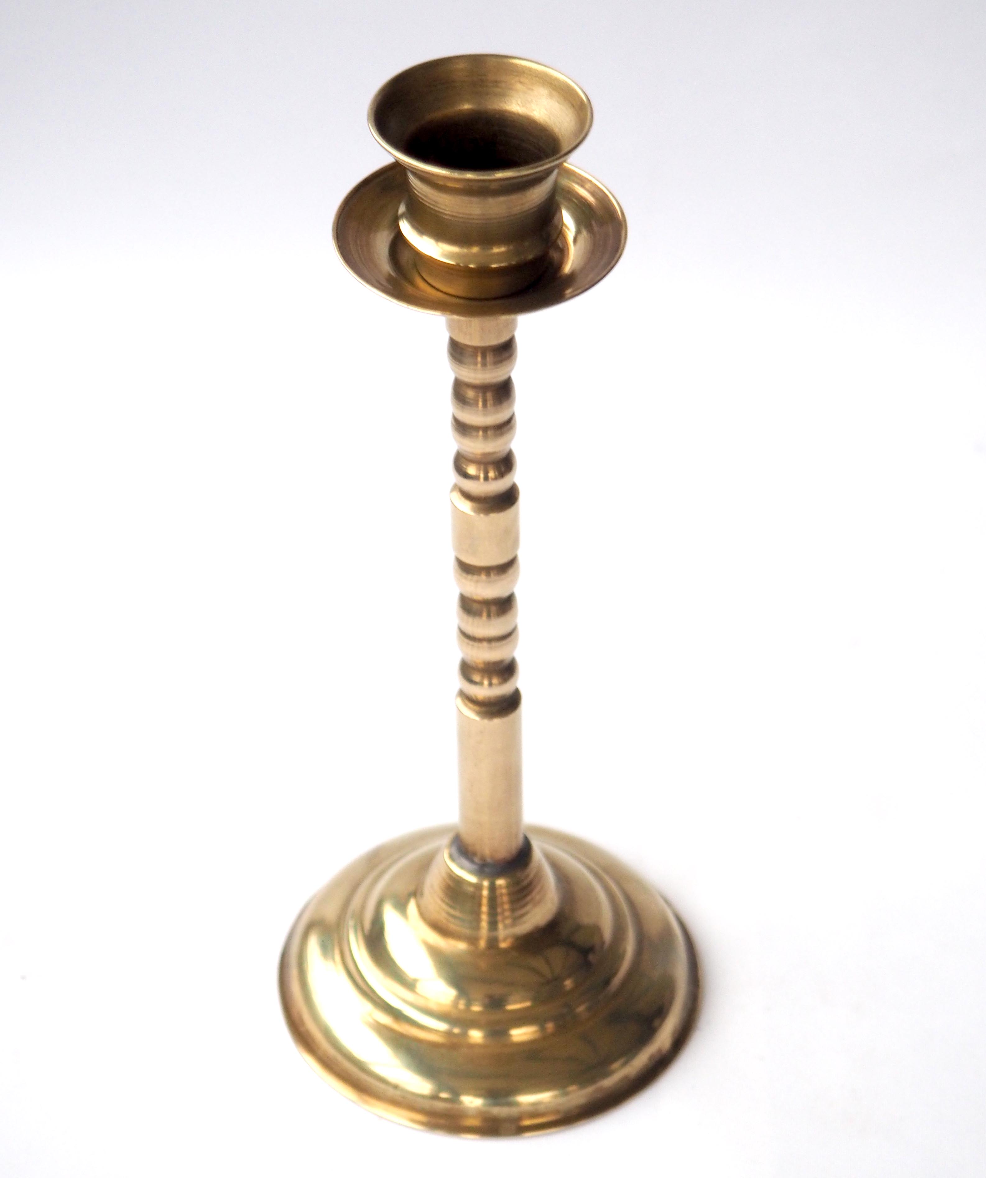 Brass candle holder