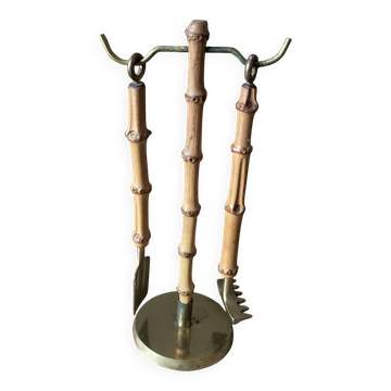 Ensemble d’outils de jardinage années 50