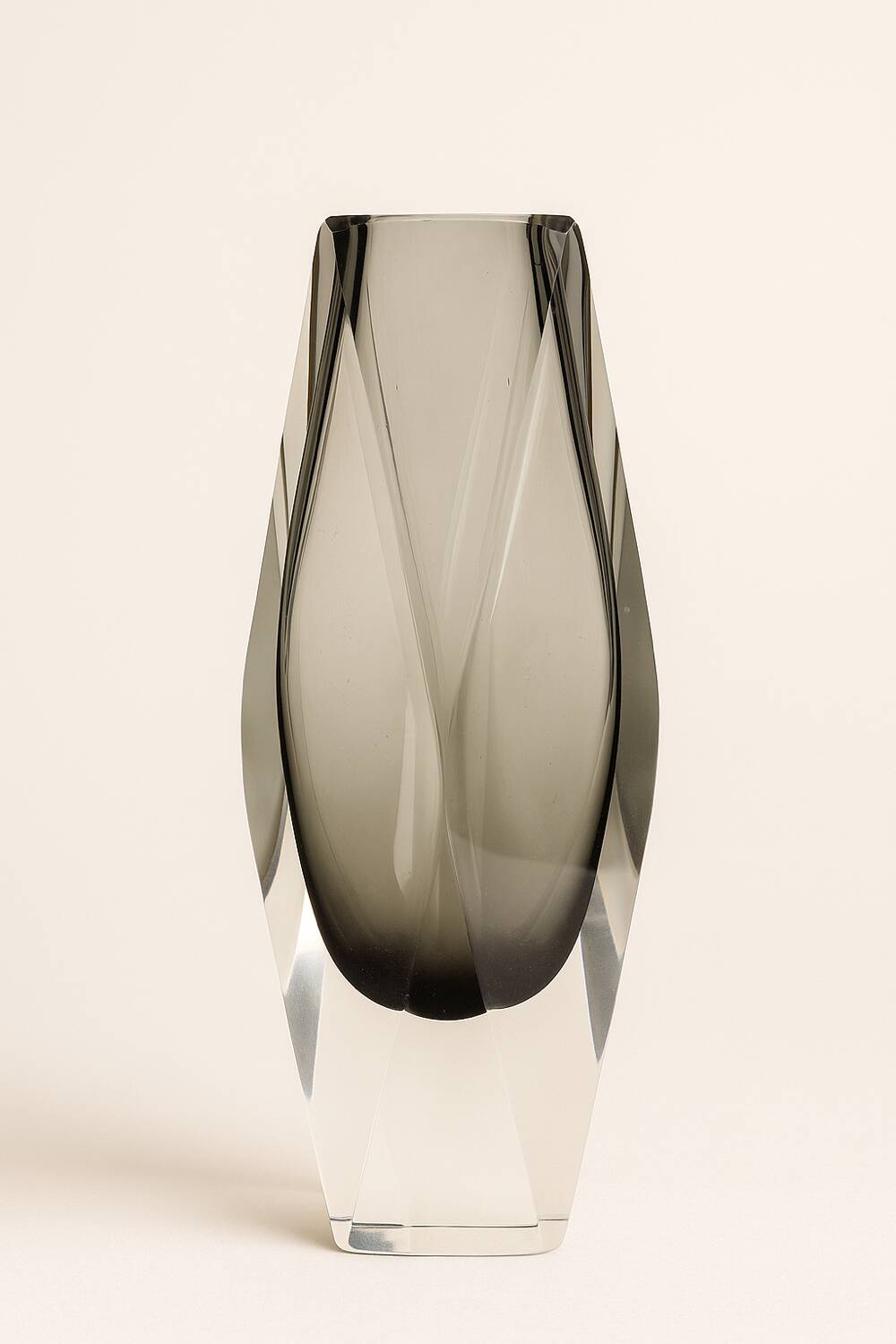Vase murano sommerso Flavio Poli 60s
