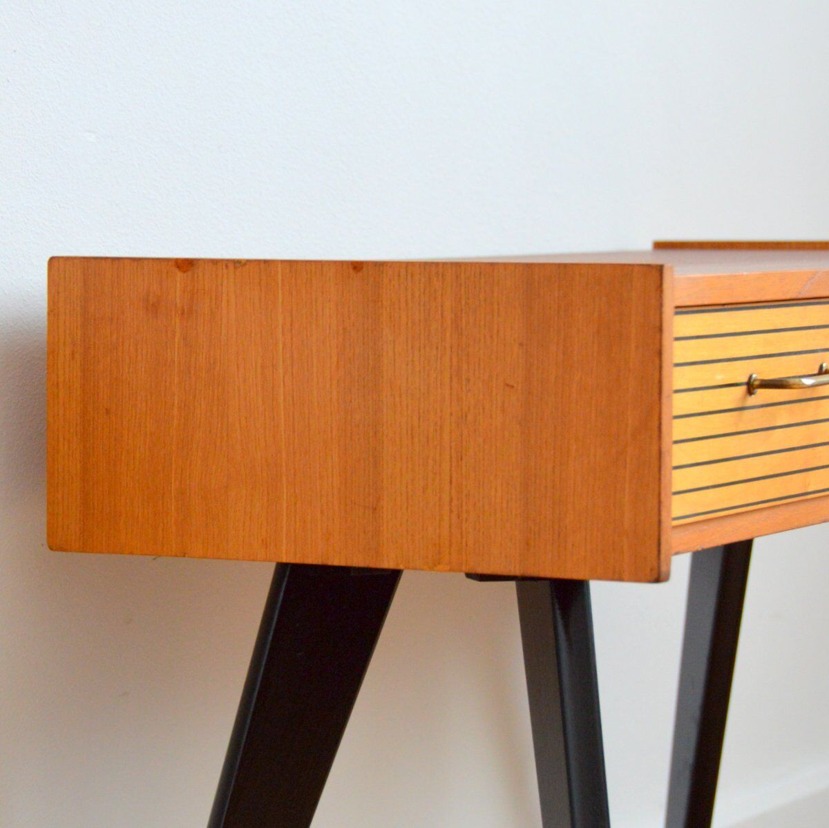 Console feet compass vintage 1950s