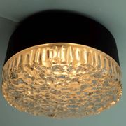 No. 1 of 2- staff ceiling lamp or wall lamp model a 226 bubble glass 60s70s