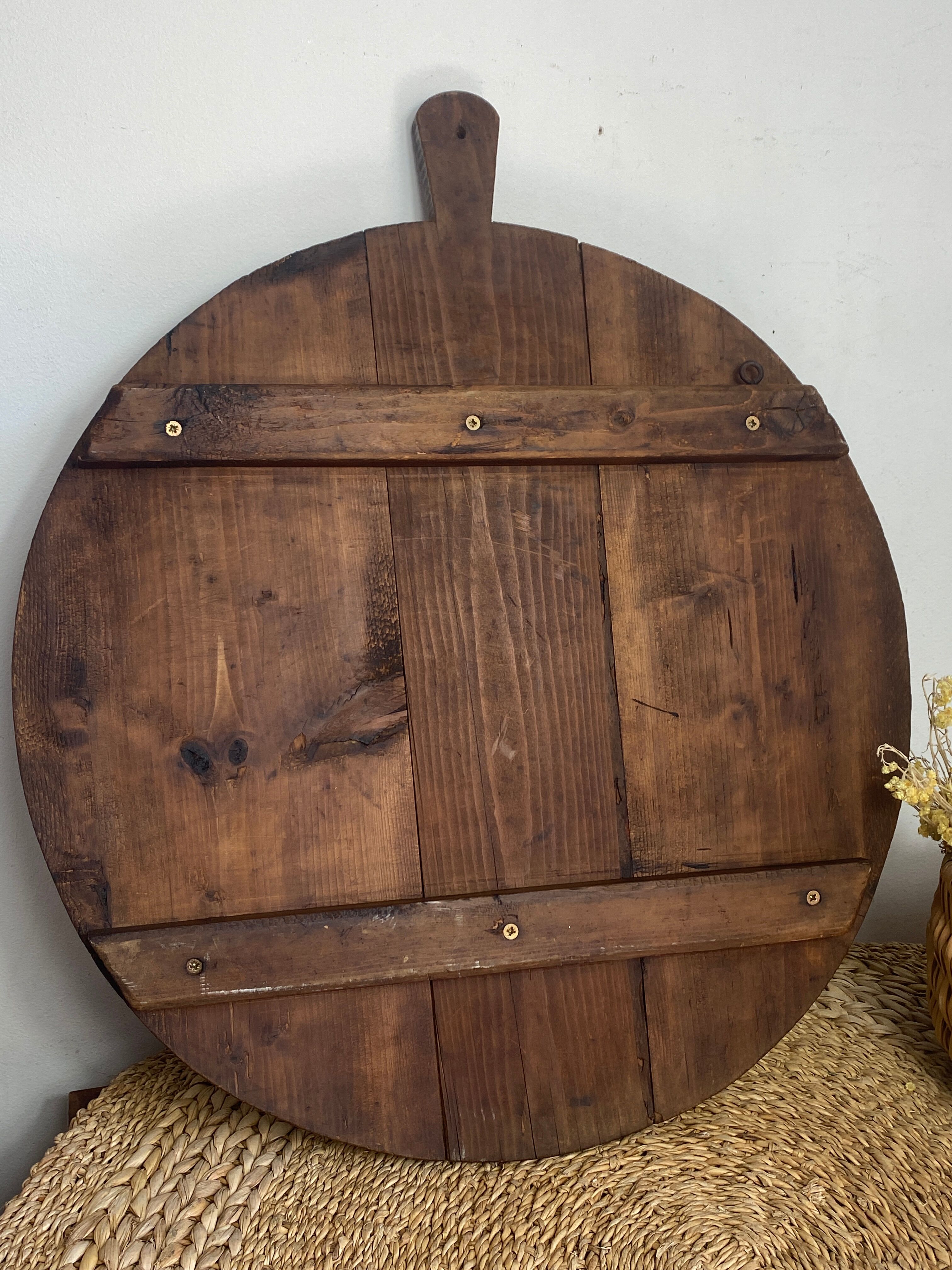 Rustic wooden serving board