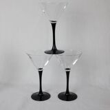 6 verres à martini Luminarc "domino"