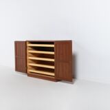 Set of 3 teak cabinets by Tove and Edvard Kindt-Larsen for Thorald Madsen, 1950s