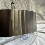 Brushed steel suspension