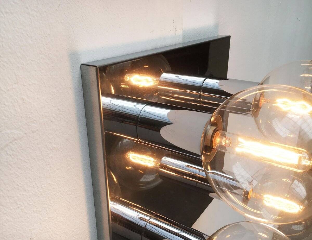 Vintage Space Age ceiling lamp by Motoko Ishii for Staff