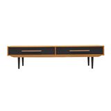 Oak lowboard, Scandinavian design
