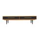 Oak lowboard, Scandinavian design