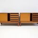 Pair of modern wooden credenzas from the mid-20th century by Christian Hvidt.