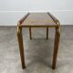 1950s modernist side table, wood, vintage