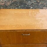 Side table on wheels