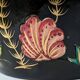 Large pitcher / Monaco vase in polychrome earthenware with bas relief decoration of fish on a seabed