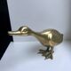 Brass animal large duck 1950s