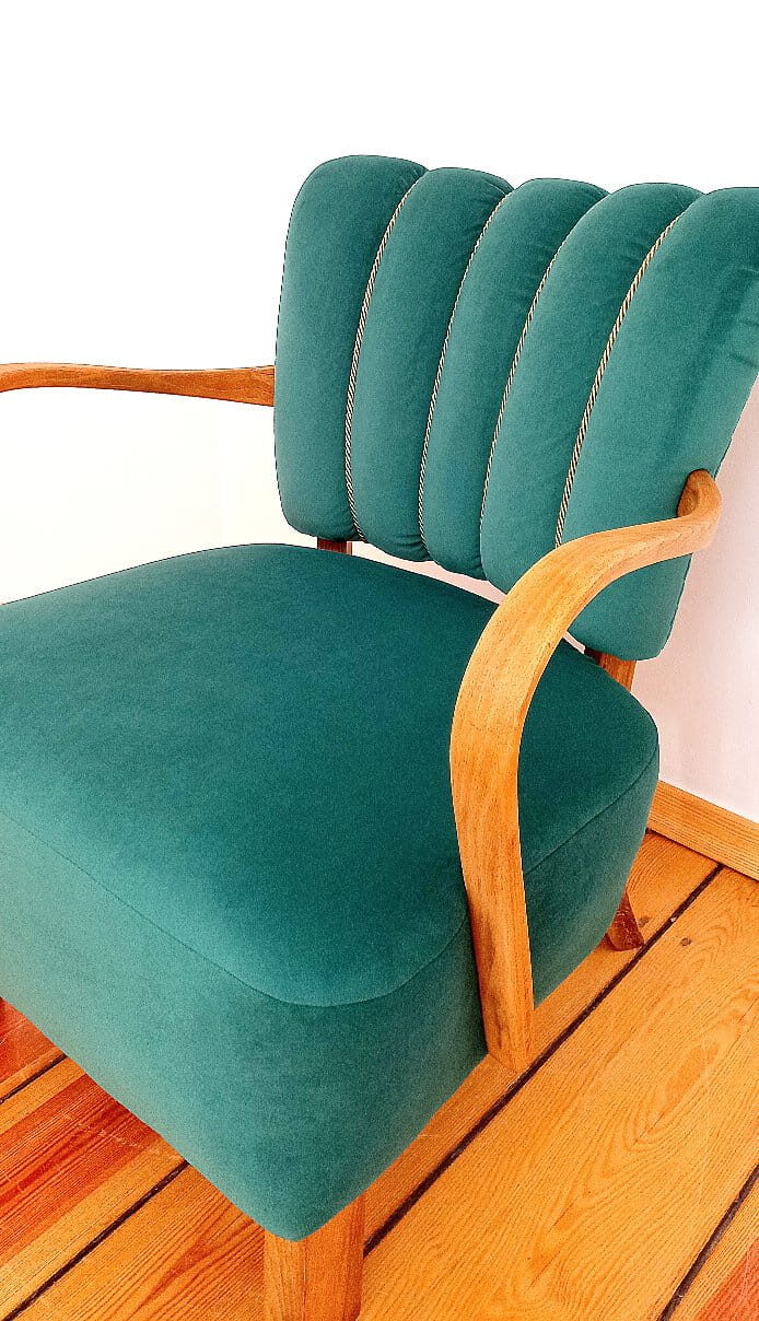 armchair proj. J.Halabala H 237, Czechoslovakia, 50s
