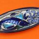 Ceramic bowl oval shape Fish decor