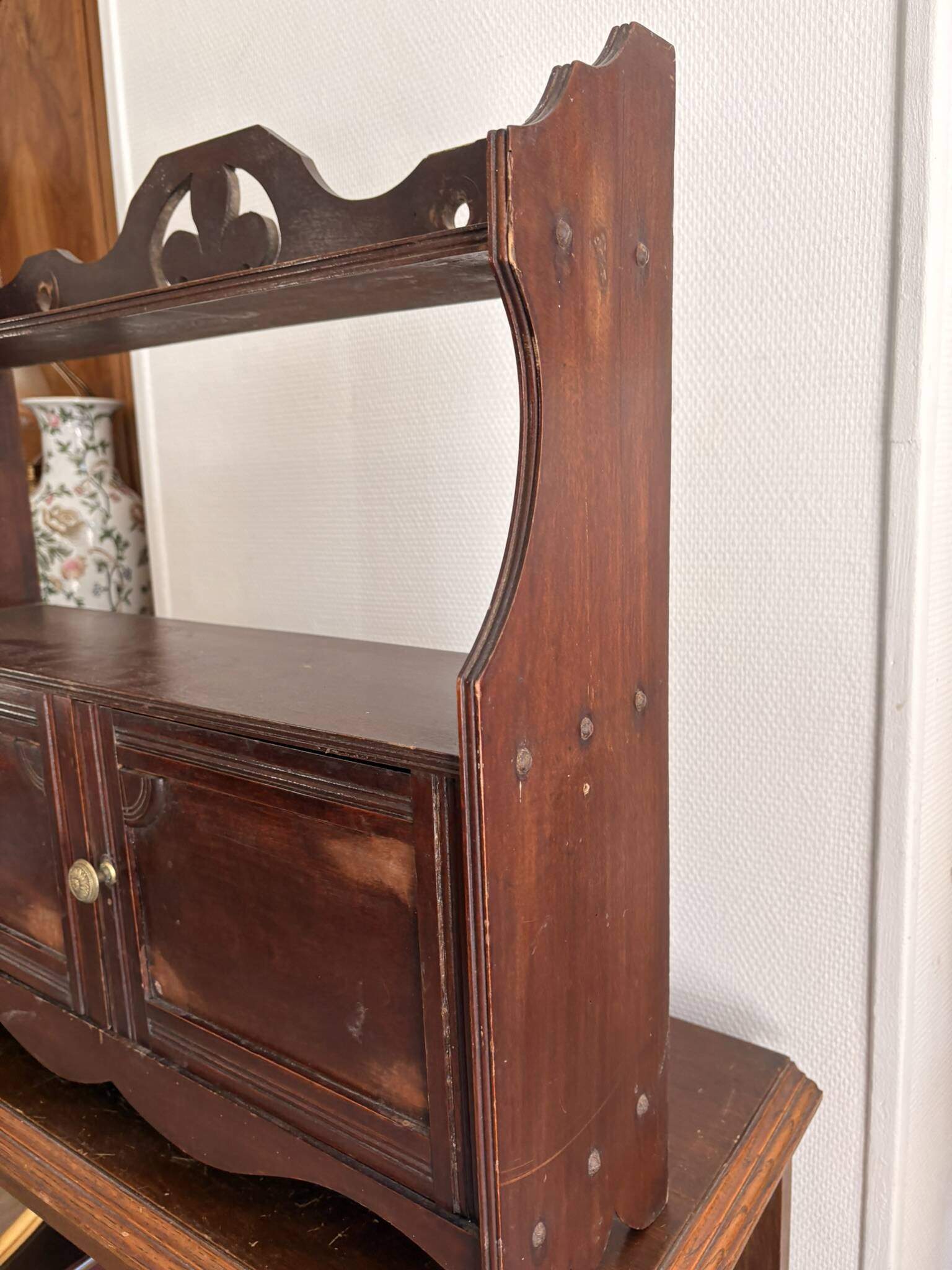 Wall Shelf Storage Furniture Wood Kitchen Art Deco Popular 1930s