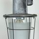 Large Industrial Cast Aluminium Cage Pendant Light , 1960s