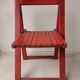 Chaise pliante vintage