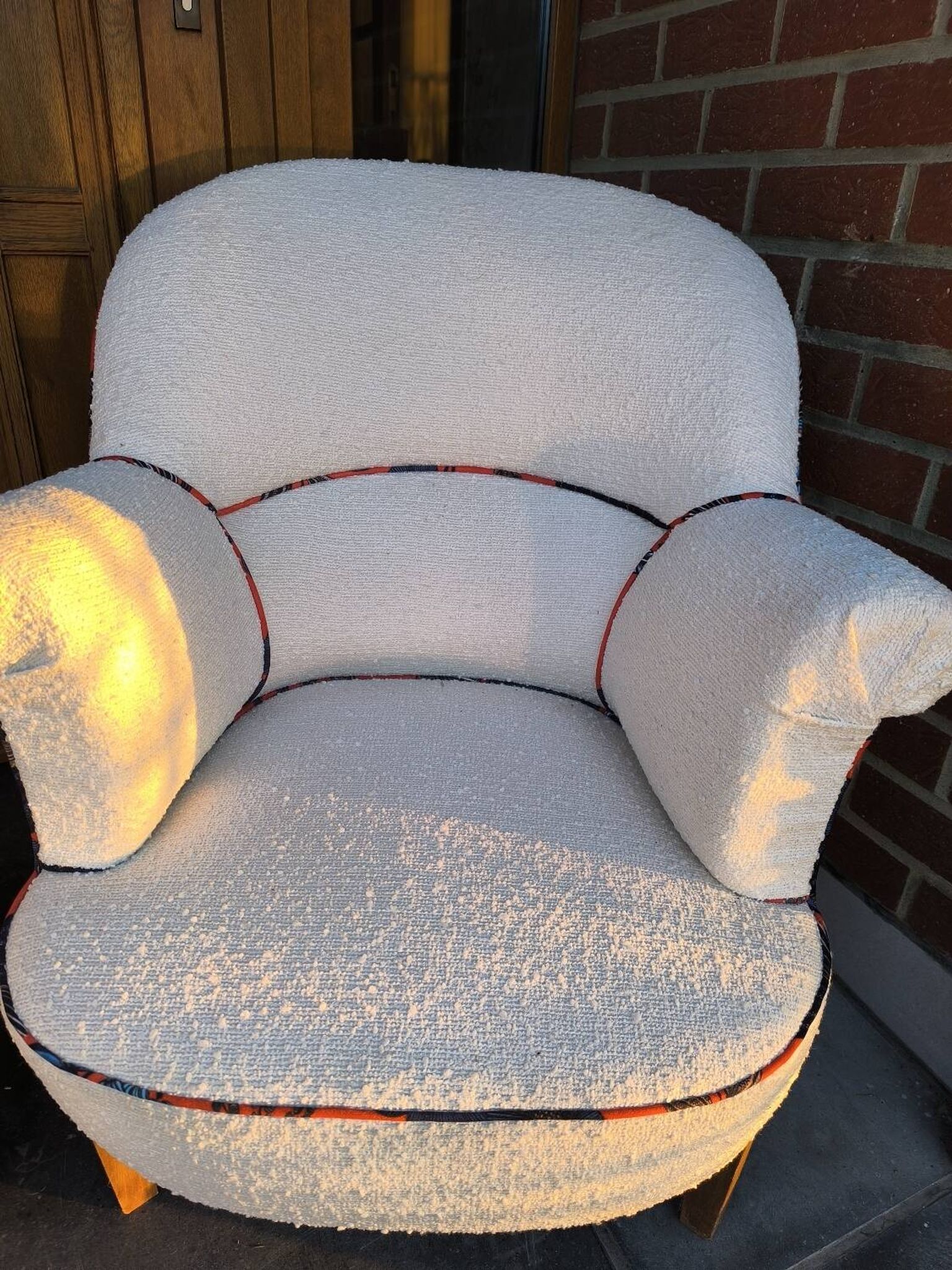 Paire de fauteuils crapaud