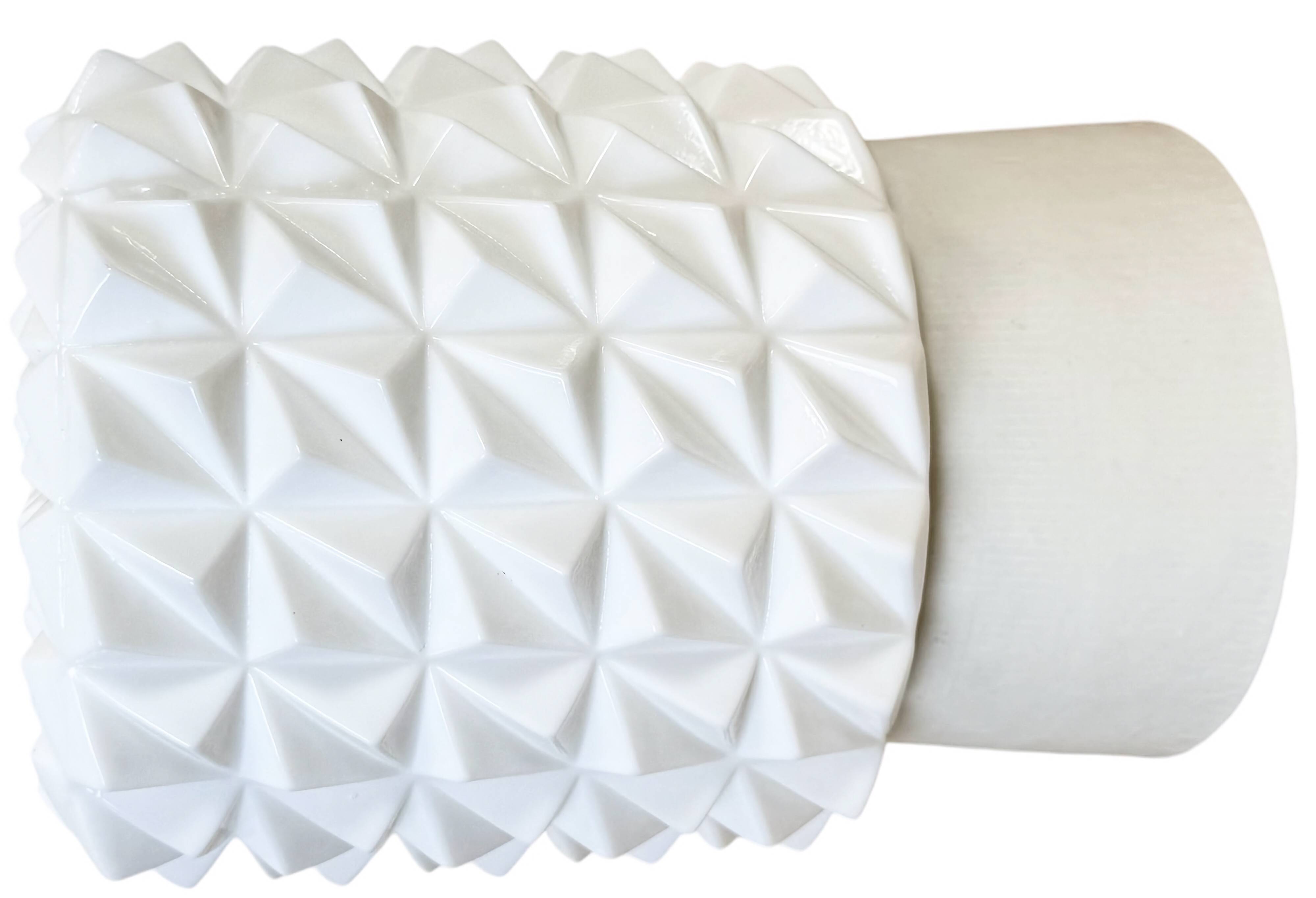 Vintage White Porcelain Ceiling Light, 1970s