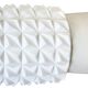 Vintage White Porcelain Ceiling Light, 1970s