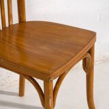 Set of antique bistro chairs (circa 1920). Set of 2 pieces, no. 5