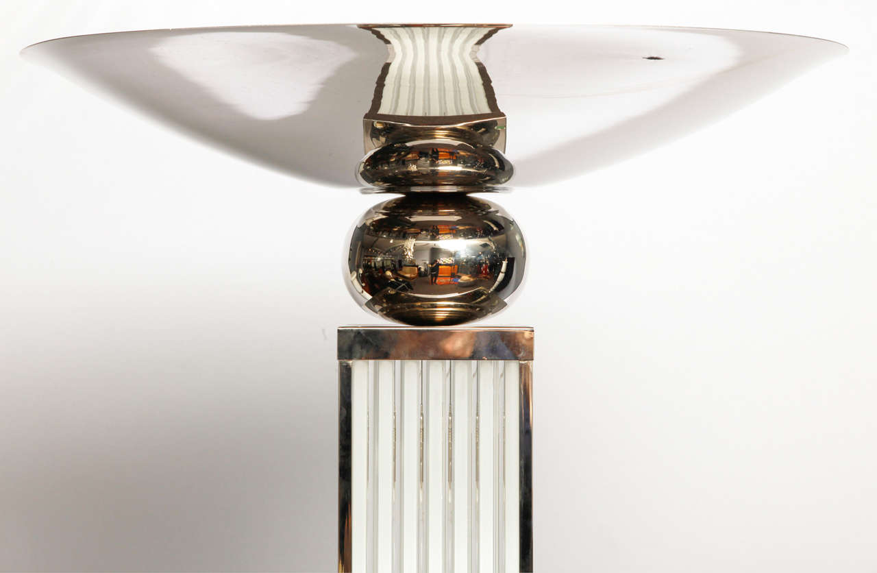 Paire de lampadaires art-déco