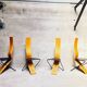 Series of 4 Chairs by Pietro Arosio for Airon 1980