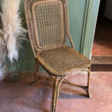 Vintage rattan chair house drucker