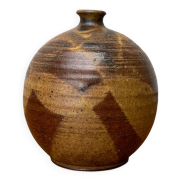 Mid-century German studio pottery vase from Töpferei Stock, 1960s.