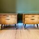 2 chevets ou petits meubles 50s
