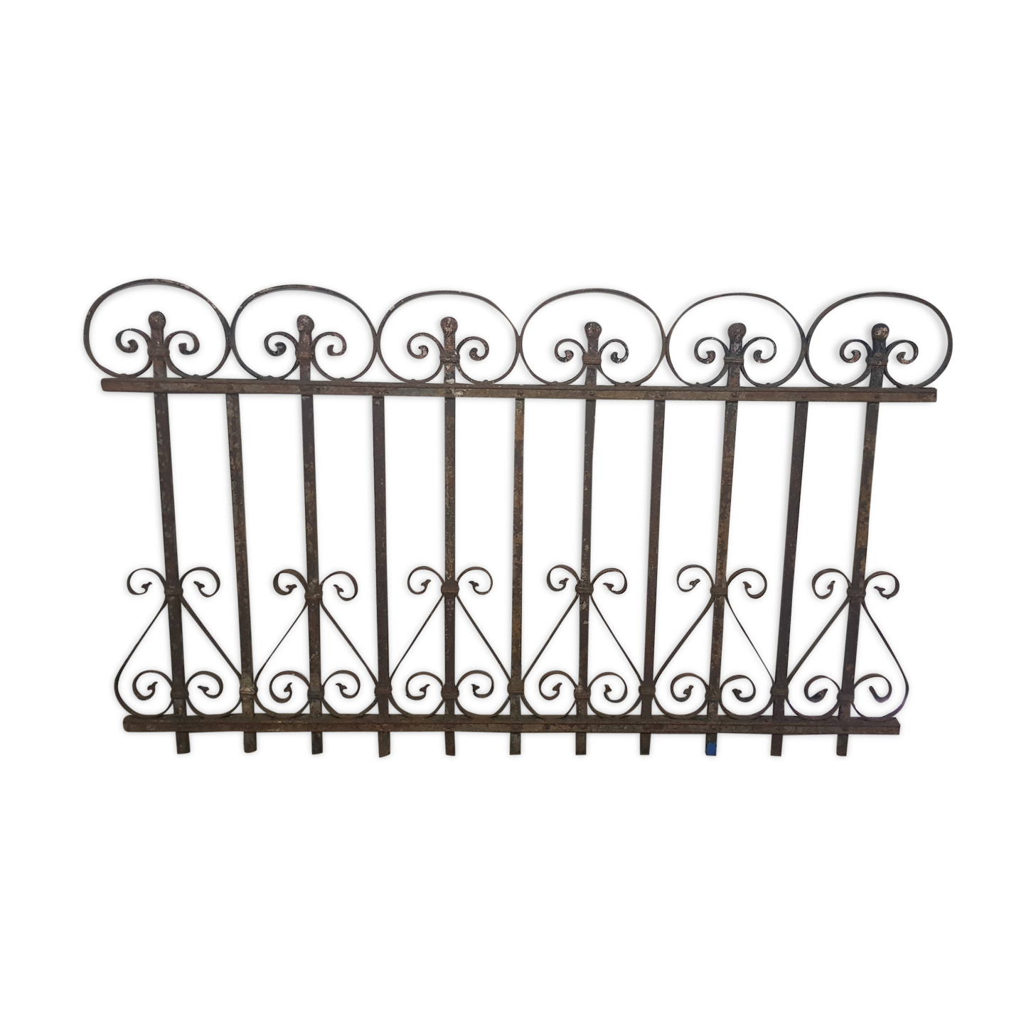 Wrought iron grid