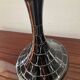 Vintage glazed ceramic soliflore vase