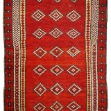 Old Uzbek Gulyam handmade carpet 104cm x 170cm