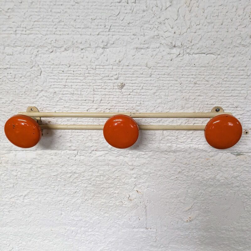 Vintage metal coat rack