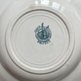5 deep iron earthenware plates Pasteur Moulin des Loups & Hamage