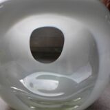 Ball-shaped vase, in glass from the 60s/70s;