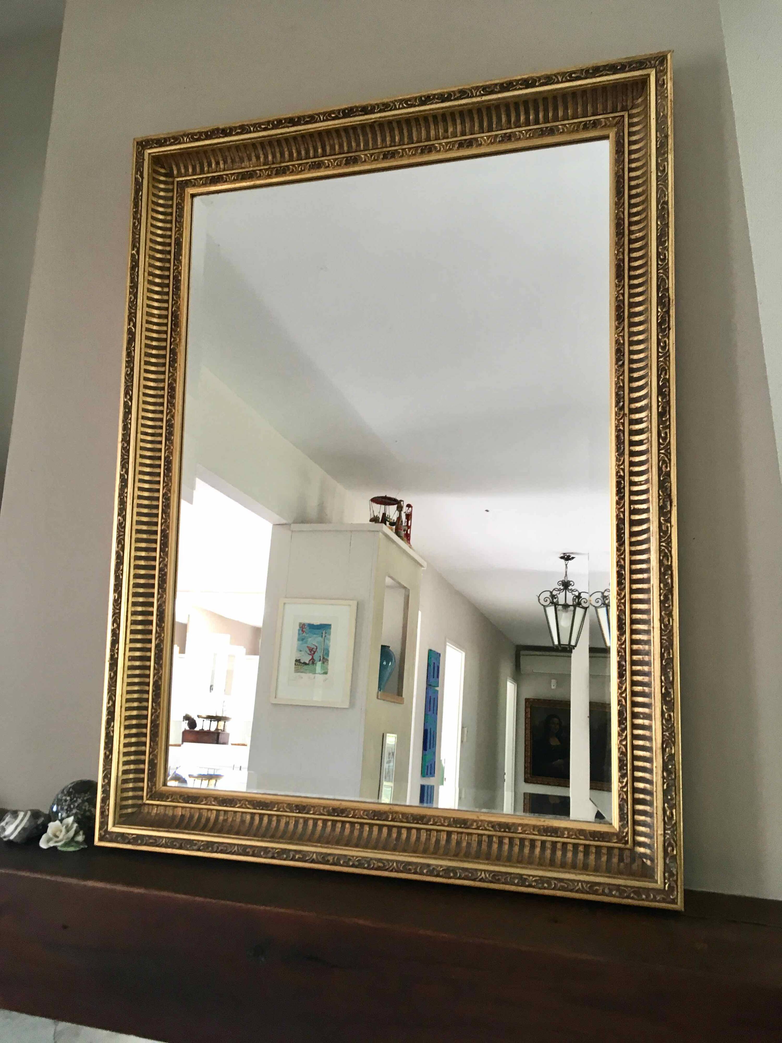 Beveled mirror 81x61cm