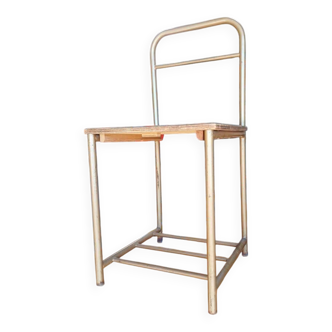 Vintage Dormitory Nightstand Chair