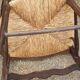 Paire de fauteuils rustiques paillés provençaux