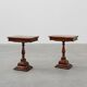 Pair of 20th century English nightstands in George IV style