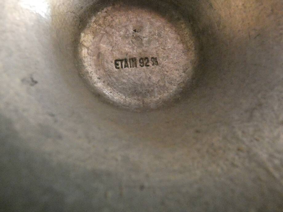 pewter ewer 20 cm