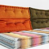 Roche Bobois Mah Jong sofa Missoni design by Hans Hopfer