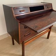 Scandinavian rosewood secretary desk by Arne Wahl Iversen