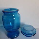 Vintage blue glass bottles 60